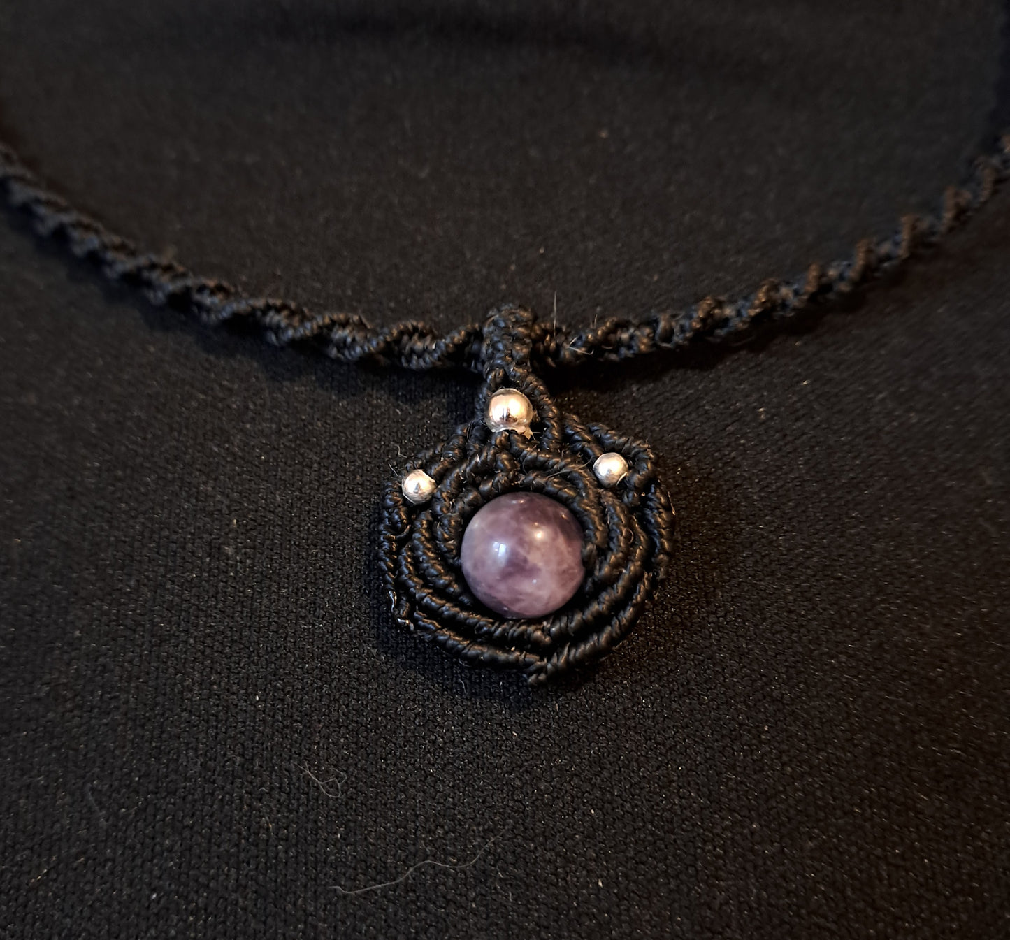 Amethyst Ornament Necklace