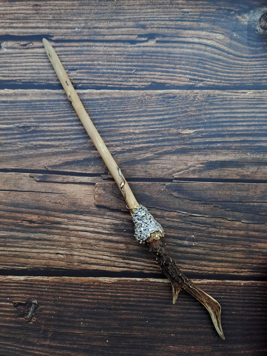 Deer and Willow Wand